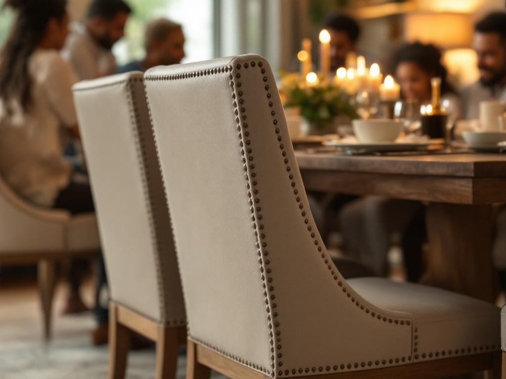 dining chairs in action