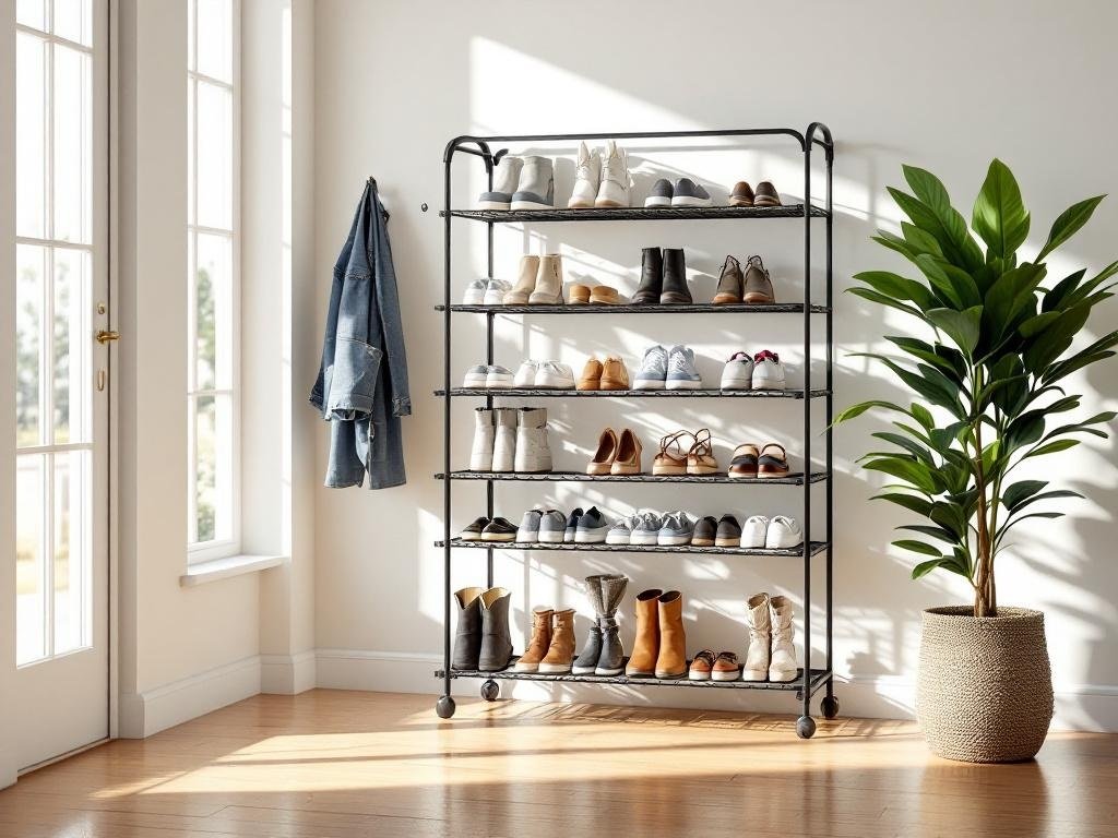 shoe rack product view