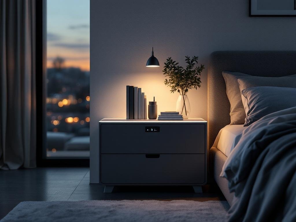 smart nightstand product view