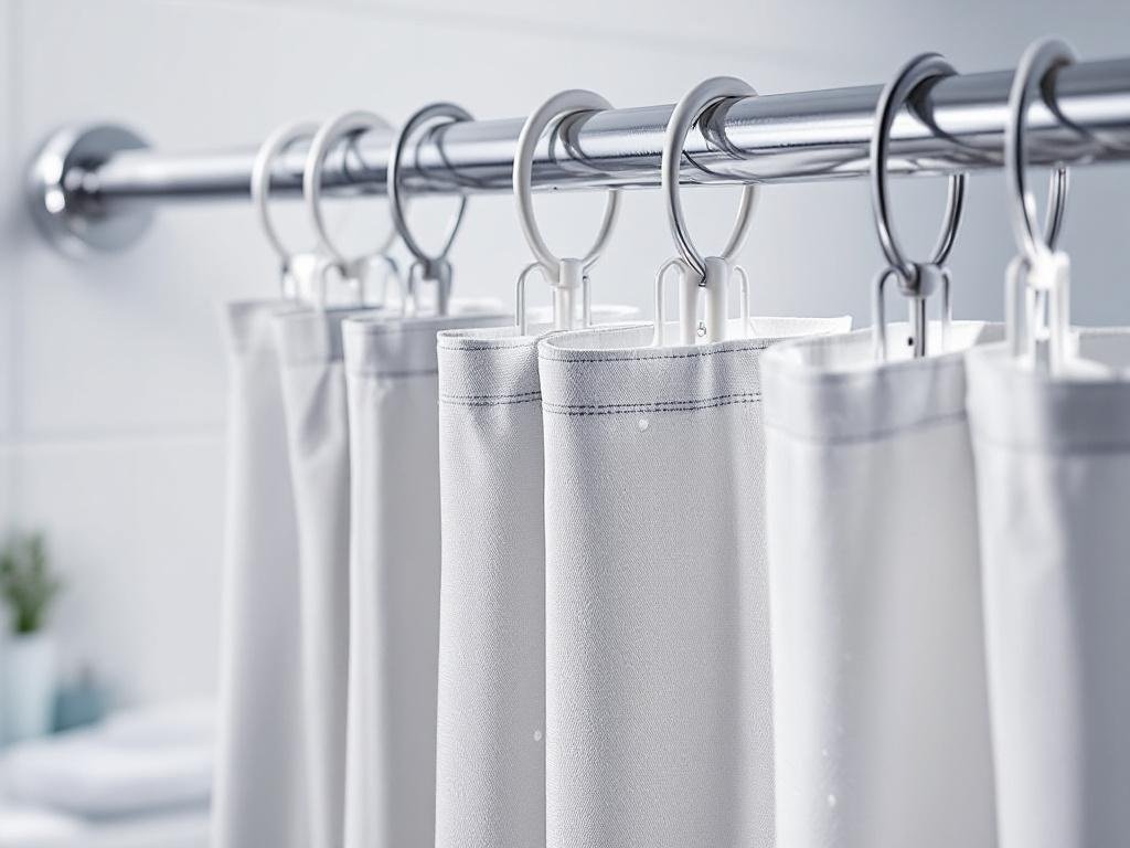 shower rings in action