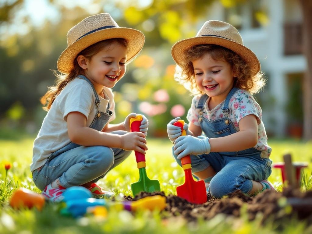 kids gardening product view
