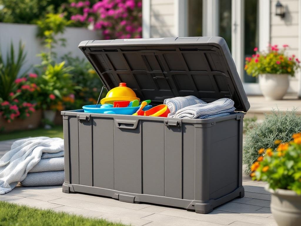 outdoor storage in action
