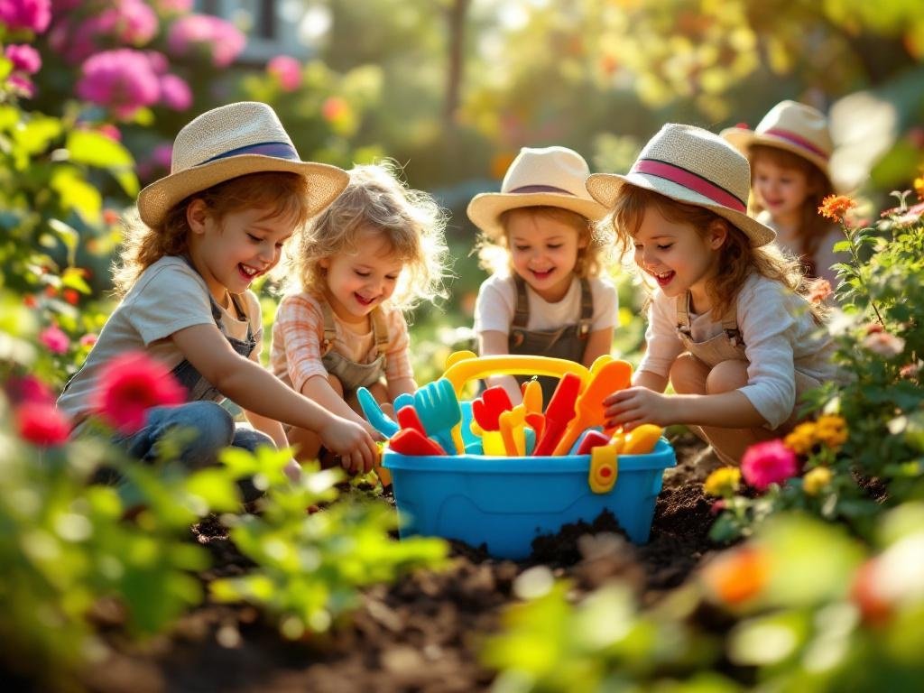 kids gardening product view