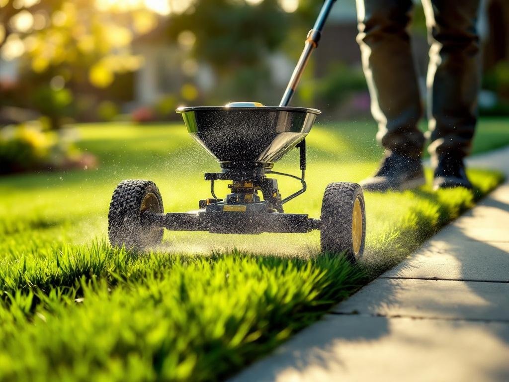 Broadcast Spreader: 7 Ultimate Steps For Amazing Results In 2026 2 broadcast spreader in action
